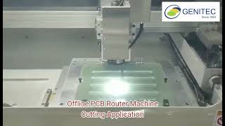 Genitec Offline PCB router machine