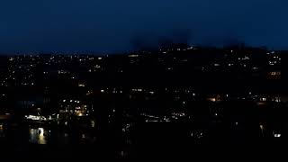 Looe Harbour Cornwall Christmas day 2021 time-lapse