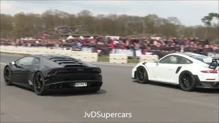 Porsche 991 GT2 RS vs Lamborghini Huracan LP610