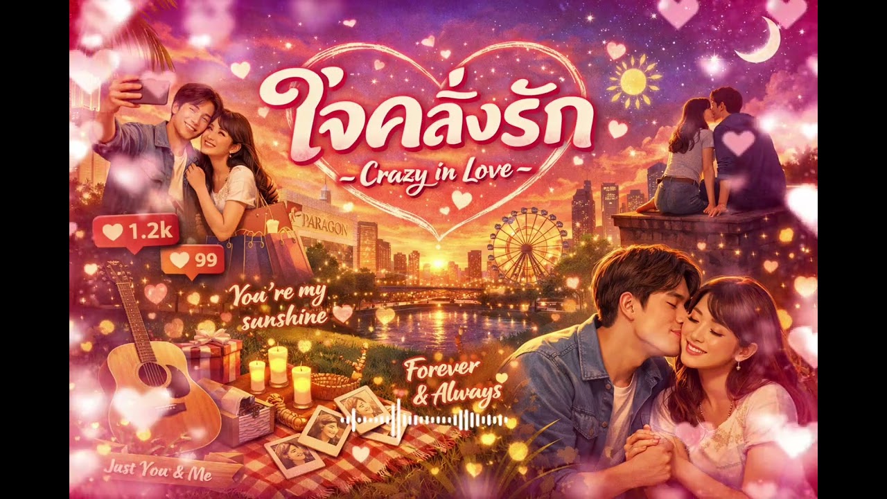 ใจคลั่งรัก(official Audio)| เพลงคนคลั่งรัก คลั่งรัก คนน่ารัก คลั่งรักไม่ไหวมาฟังเพลงนี้