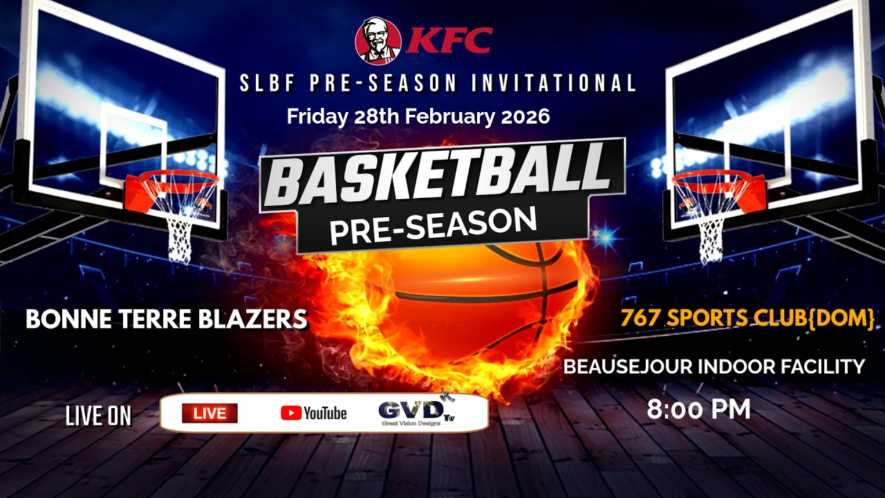 SLBF PRE-SEASON INVITATIONAL -BONNE TERRE BLAZERS VS  767 SPORTS CLUB{DOM}