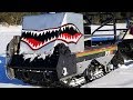 Track Shark - Homemade Motorized Tracked Fishing Sled