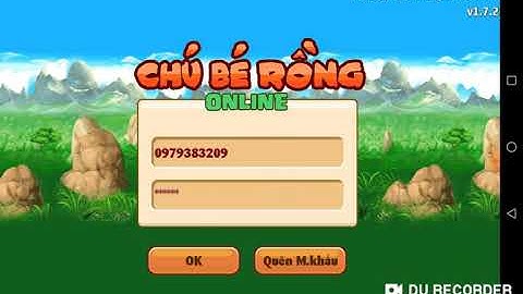 Cho nick ngọc rồng cùi dành cho ae nào chưa có nick