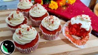 Red Velvet Cupcakes | Moist Red Velvet Cupcakes Recipe | ASMR Recipe screenshot 5