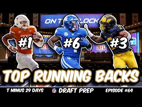 Patience is a Virtue: Top Running Backs of the 2024 NFL Draft | Episode 64