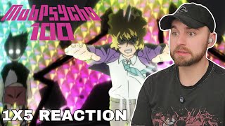 MOB VERSUS TERUKI?? | Mob Psycho 100 1X5 Reaction