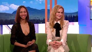 Nicole Kidman And Zoe Saldana On The One Show [10.07.2023]