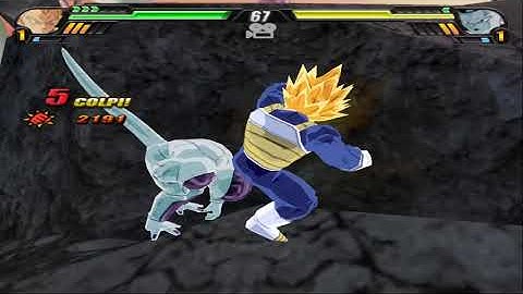 DBZ BT3 -  Super Vegeta vs Full Power Frieza [HARD] - 90 seconds
