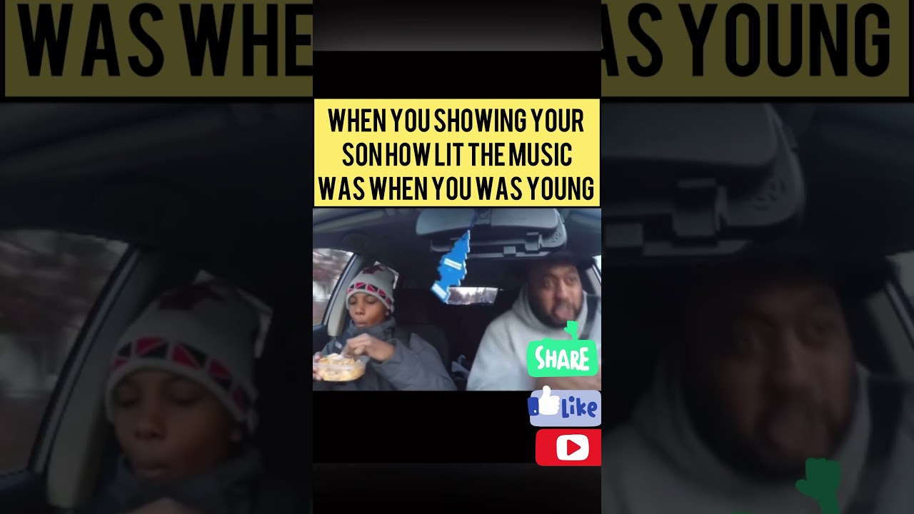 When You Showing Your Son How Lit The Music Was When You Was Young 