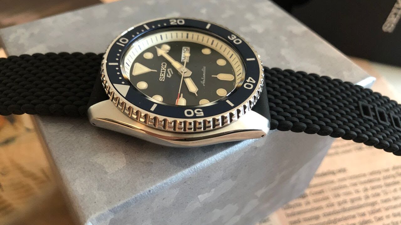 New and Seiko The - Sports Stunning Replacement SKX - 5 SRPD71K2 - YouTube