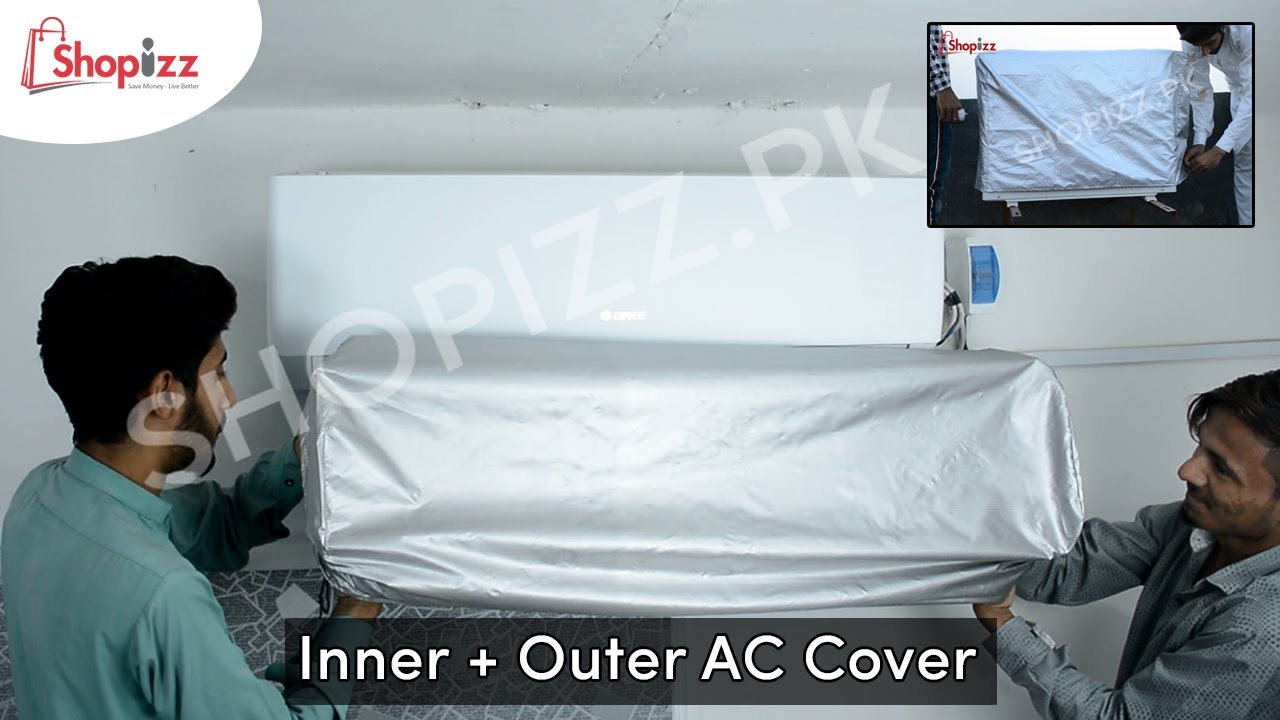 Dust & Waterproof Inner + Outer AC Covers Available in All Sizes. - YouTube