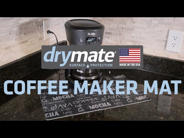 Drymate Coffee Maker Mat (USA Made) 