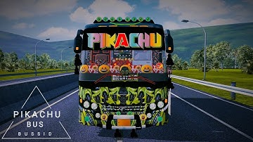 PIKACHU Kerala Zedone Bus Mod In Bus Simulator Indonesia - Bussid Bus Mod - Bussid Car Mod - Bussid
