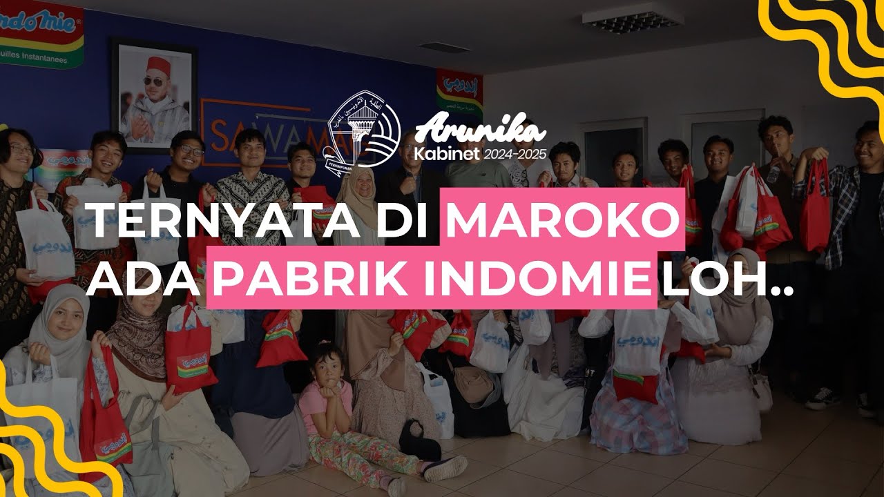 TERNYATA DI MAROKO ADA PABRIK INDOMIE LOH !!! Yuk ikuti keseruan kita kunjungan ke Pabrik Indomie