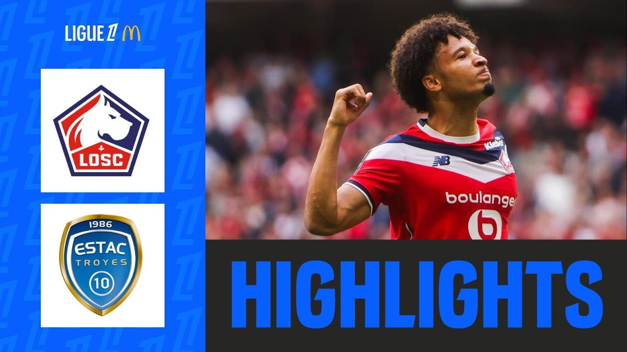 [리그 1] LOSC 릴 2 : 0 ESTAC 트루아 경기 결과·하이라이트