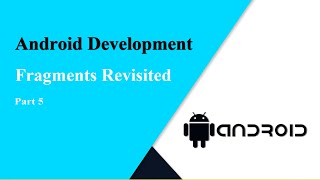 Android Development Tutorial - Fragments Revisited Part 5 Profile
