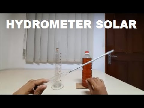 Video: Adakah hidrometer dan densitometer sama?