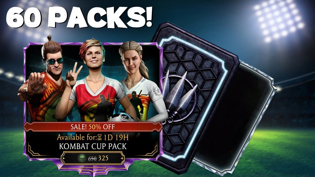 Kombat Cup Team Pack Opening. MK Mobile.