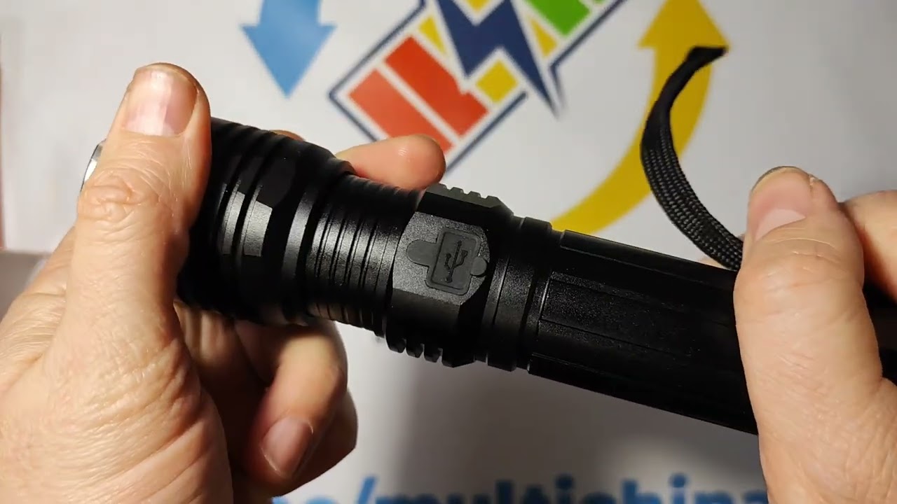 Ліхтар Quantum ручний Solid-M 10W LED з USB