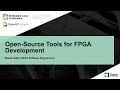 Open-Source Tools for FPGA Development