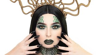 Serpent Goddess | Halloween Makeup Tutorial screenshot 2