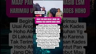 LSM Katanya Khilaf Setelah Di Sidak #lsm #kadeshoho #polisi #dedimulyadi #kdm #viral #berita #shorts