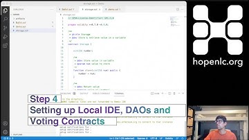 Beginner Solidity, Setting up Local IDE, DAO and Voting Smart Contract | Solidity #4 | Hope NLC