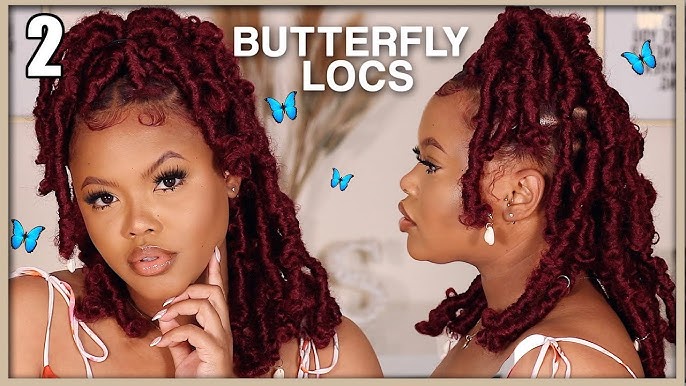 diy #loc #accessories #hair #hairaccessories #locsprinkles #butterfly
