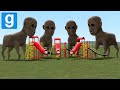 TERRIFYING TREVOR HENDERSON ARMY VS TOWERS - Garry's mod Sandbox