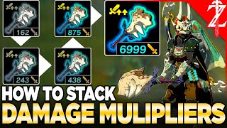 6999 DAMAGE - How to Stack Damage Multipliers in Tears of the Kingdom