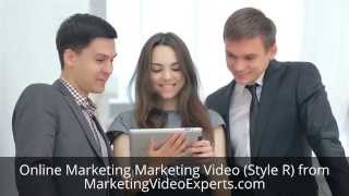 Online Marketing Marketing Video (Style R) from Marketing Video Experts