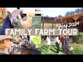 New family farm  10 acre homestead tour 2024