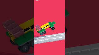 🔥 Can This Car Reach the Finish? | Fancade Mad Drive #shorts