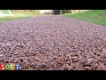 Rubber Mulch Daily Mile Track Installation in Coventry, West Midlands