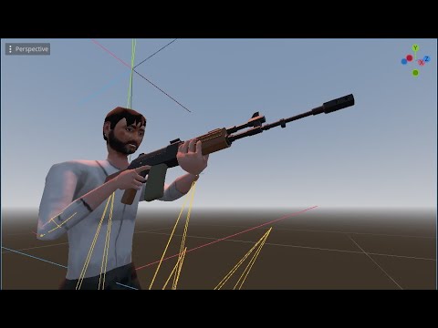 Testing Weapon Animations and IK for my Third Person game (GODOT 4 ...