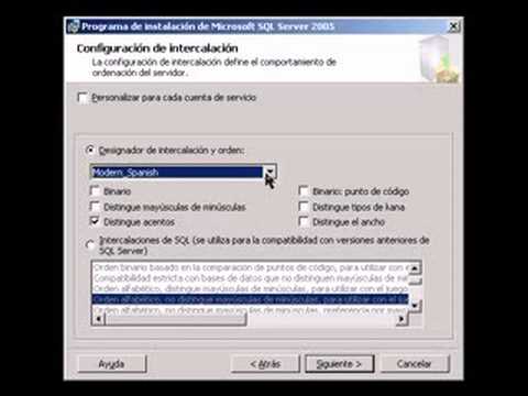 Instalando Microsoft SQL Server 2005