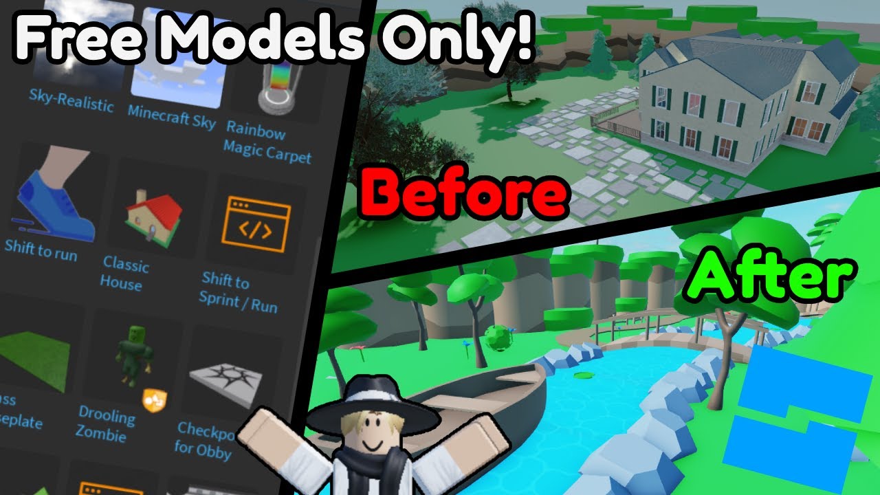 Creating a MASSIVE Map With a FREE Asset Pack PT.2 (Roblox) 