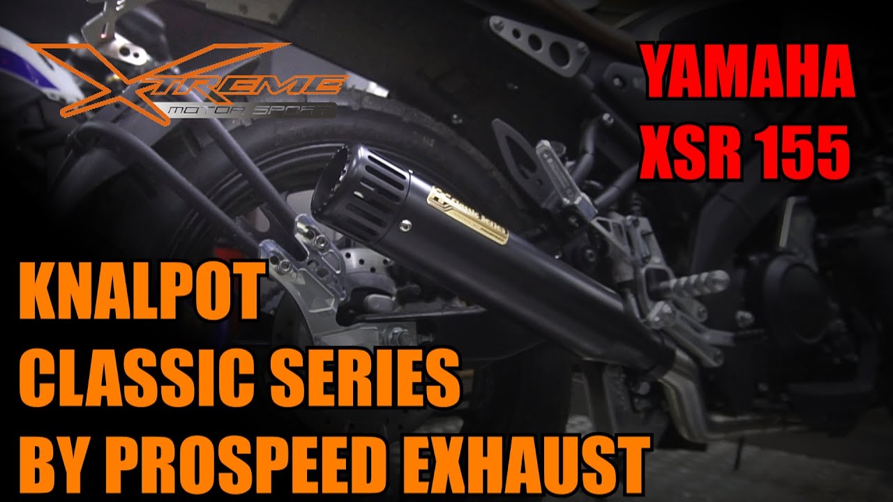 yamaha xsr 155 exhaust