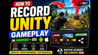 How to Record Unity Gameplay on Android & iOS | Unity Screen Recorder screenshot 3