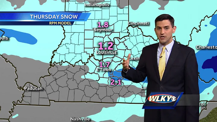 Snow moving in Thursday morning