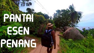 BEST things to do in PENANG 2021 - PANTAI ESEN Scenic Beach and Paradox Hill (Hard Jungle Track!)