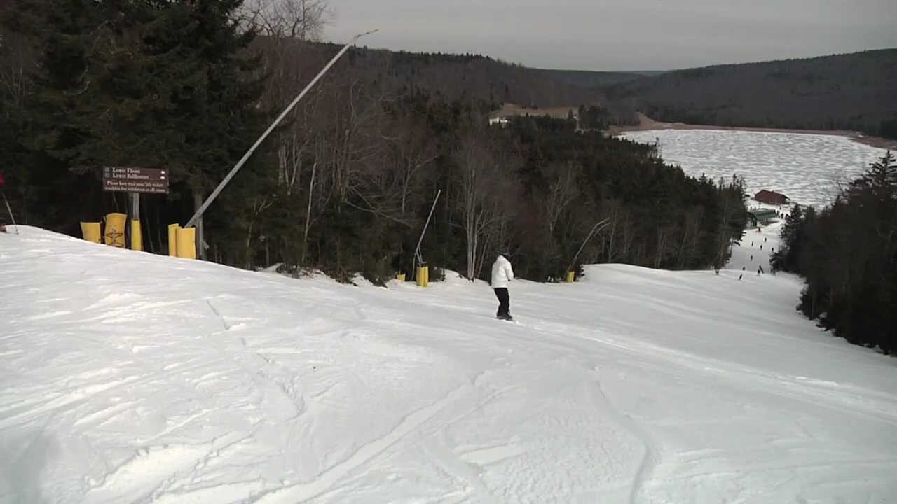 Snowshoe Mountain January 20, 2012, Widowmaker is Open! YouTube