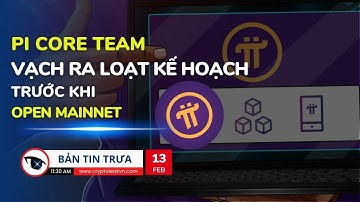[Bản tin trưa] - Pi Core Team Vạch Ra Loạt Kế Hoạch Trước Khi Open Mainnet
