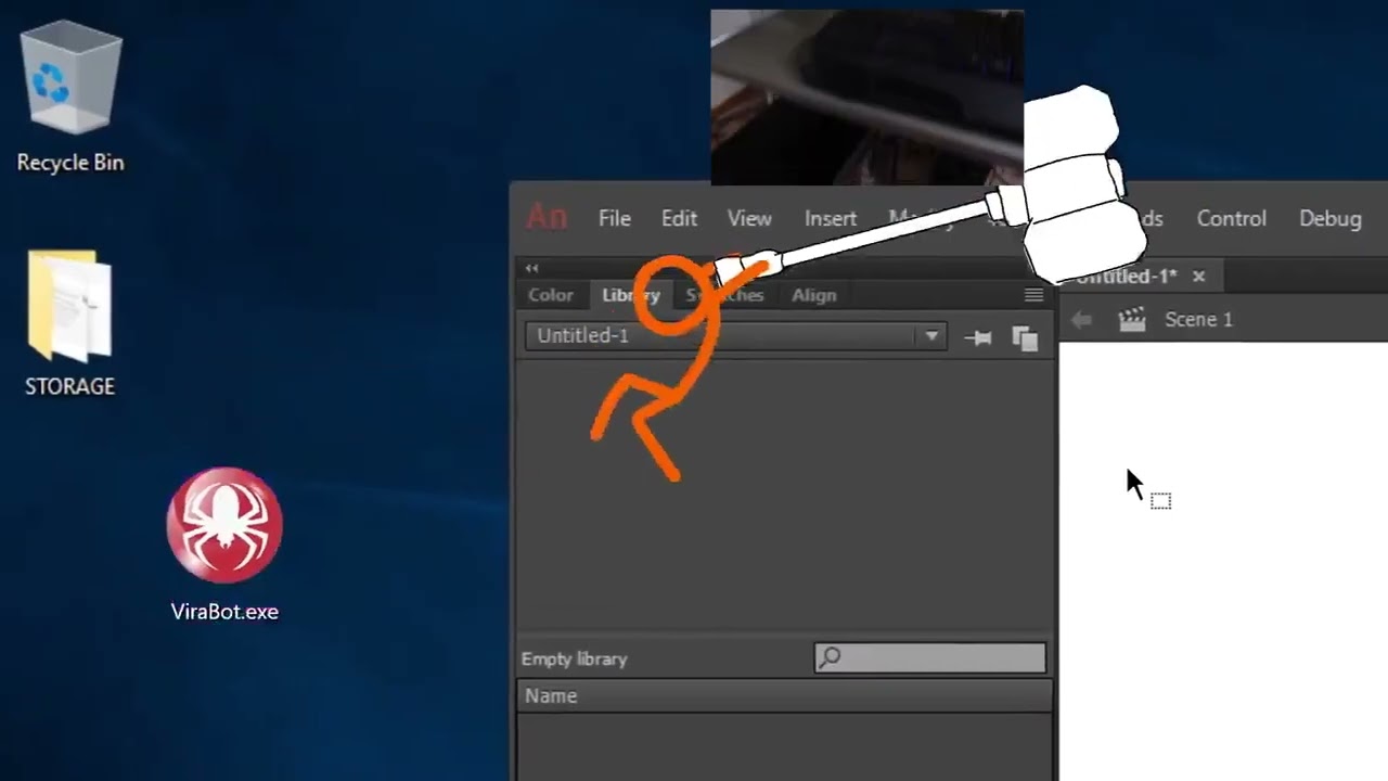 Animator vs. Animation - The Second Coming Whacking ViraBot.exe - Sparta Extended TTE V5.1 Remix