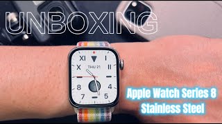 Apple Watch Series 8 Stainless Steel 41mm (Unboxing)