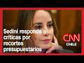 Sedini acusa que "hay personas que han estado intentando meterle miedo a la ciudadanía"