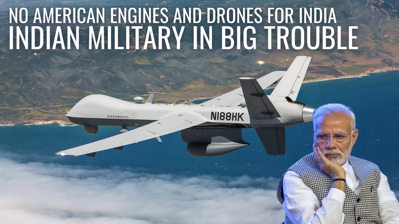 No American Jet Engines And Drones For India | Indian Military In Big
