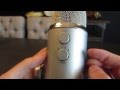 Blue Yeti USB Microphone Unboxing and Review