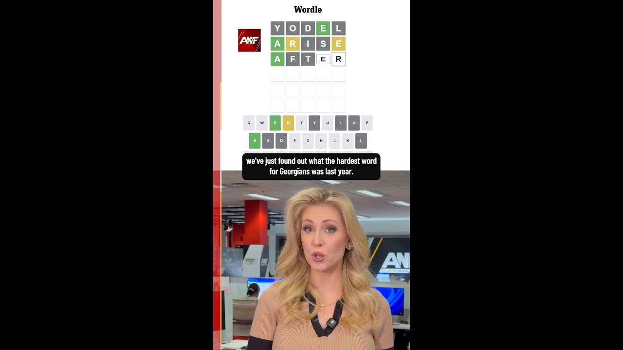 This is the Wordle answer that gave Georgians the most trouble in 2025.