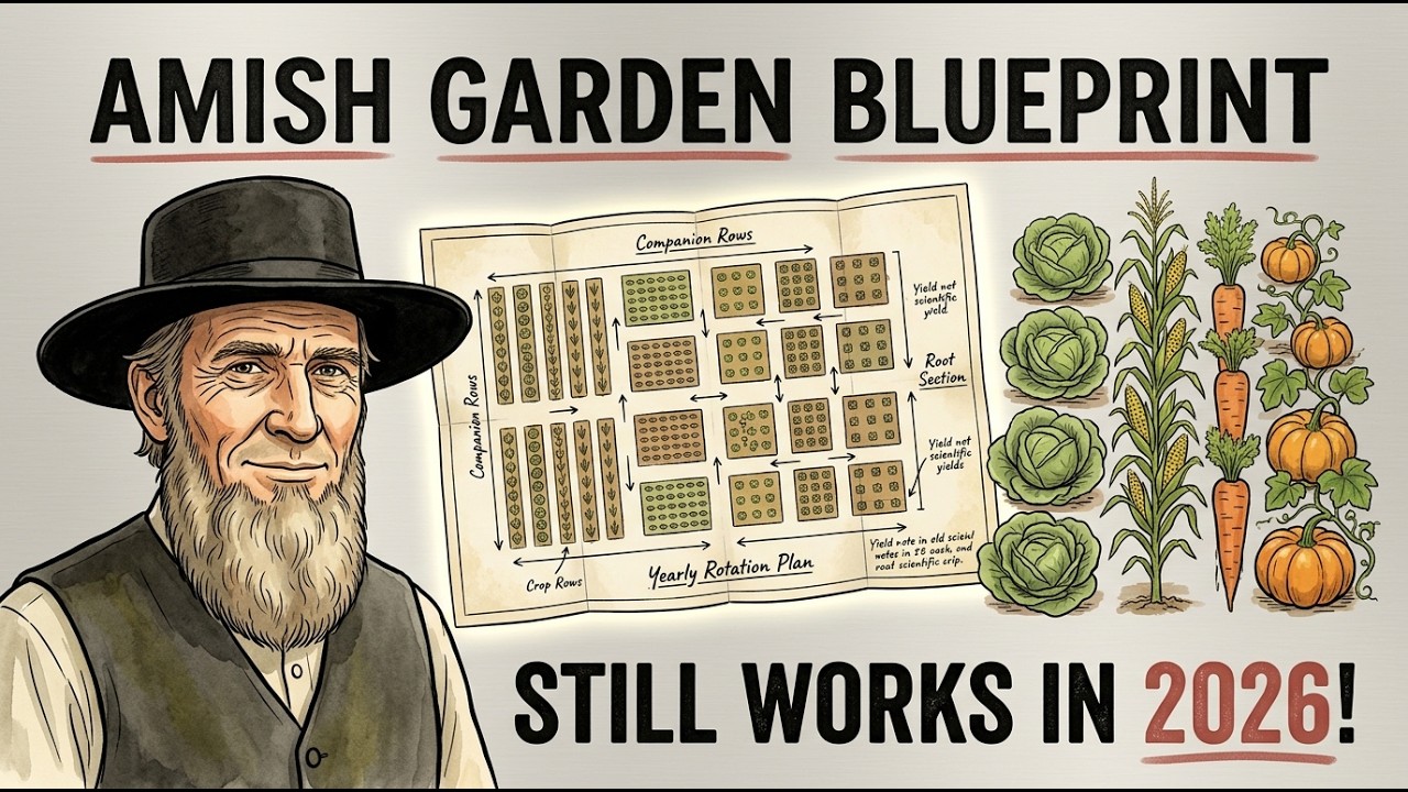 The Amish Garden Blueprint That Still Works in 2026